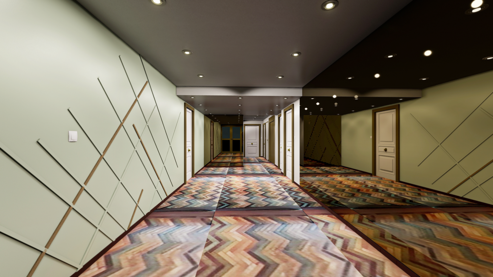 Rénovation d'une résidence de standing à Nice