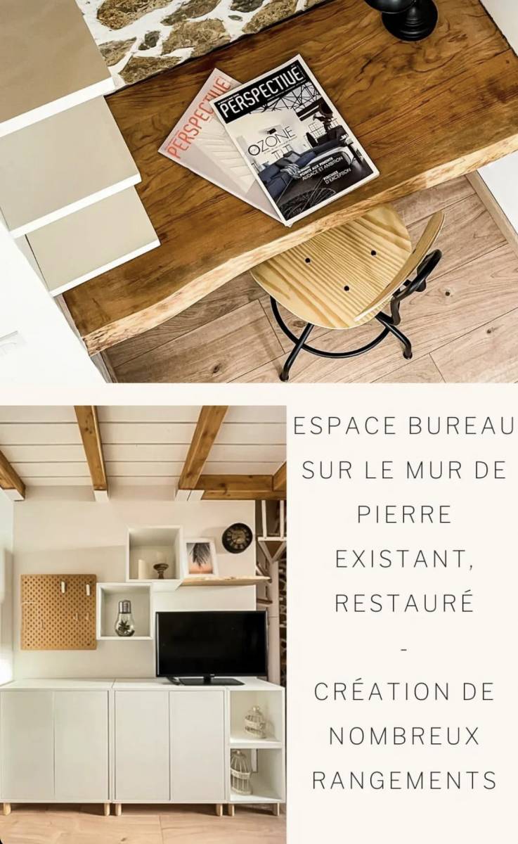 Création de rangement et d'espace de bureau sur mesure à Antibes dans les Alpes Maritimes