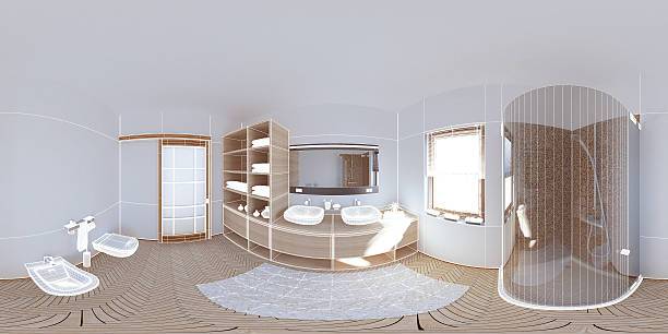 Création de rangement sur-mesure dans une salle de bain à antibes